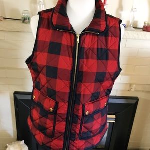Paraphrase Plaid Vest.